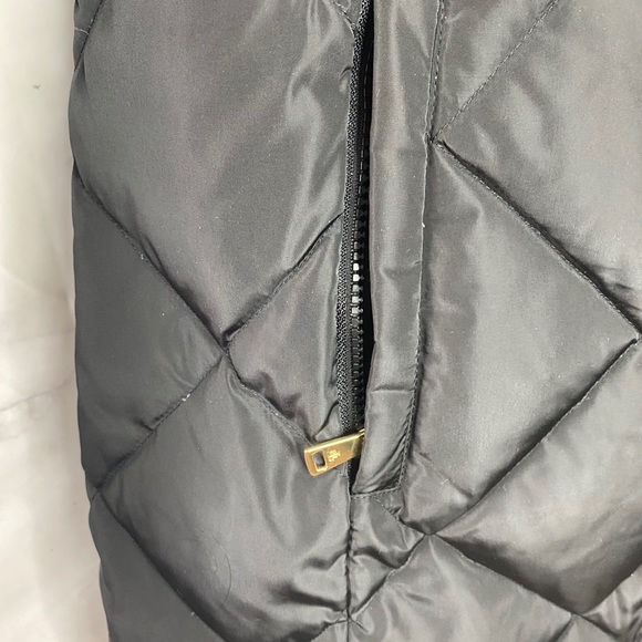 NEW LAUREN RALPH LAUREN QUILTED PARKA BLACK DOWN - Picture 15 of 16